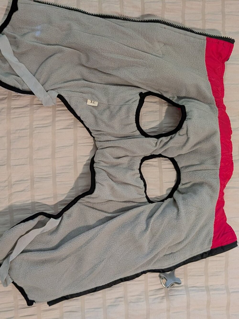 Pink & Black Dog Puffer Jacket – Size XL 🩷🖤 - Picture 2 of 5